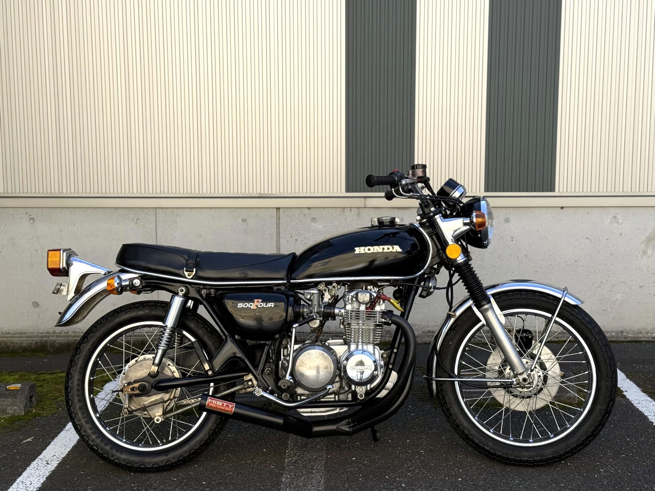 みすてぃー ミスティ MISTY 金太郎ミラーステイ〈BK〉 Z1 Z2 KAWASAKI